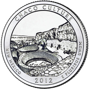 2012 Chaco Culture National Historical Park Quarter