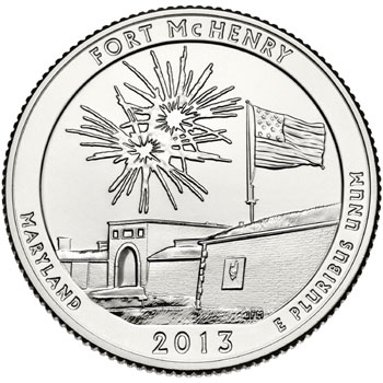 2013 Fort McHenry National Monument Quarter