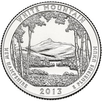 2013 White Mountain National Forest Quarter