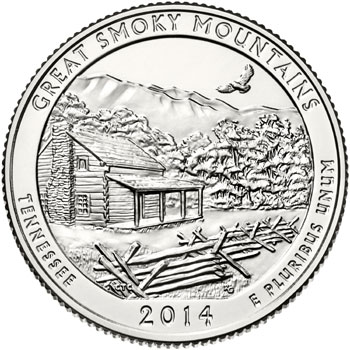 2014 Great Smoky Mountains National Park Quarter