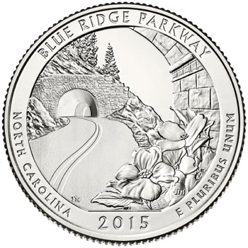 2015 Blue Ridge Parkway Quarter