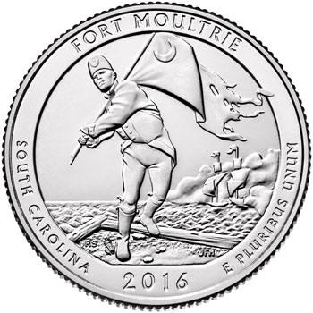 2016 Fort Moultrie Quarter