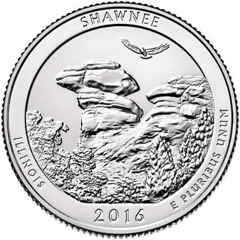 2016 Shawnee National Forest Quarter