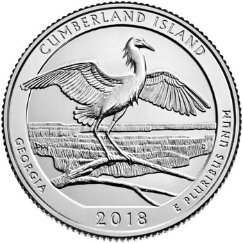 2018 Cumberland Island National Seashore Quarter