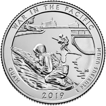 2019 War in the Pacific National Historical Park Quarter