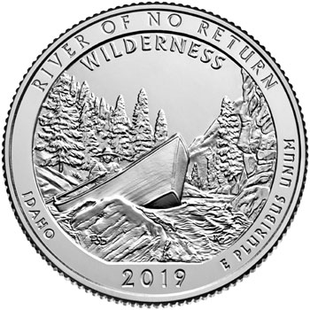 2019 Frank Church River of No Return Wilderness Quarter