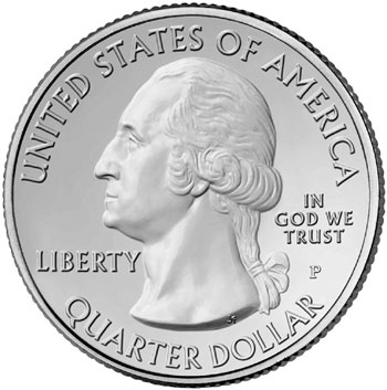 America the Beautiful Quarters Obverse