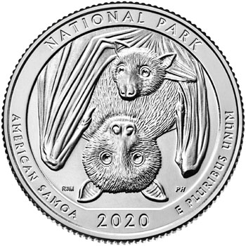 2020 National Park of American Samoa Quarter